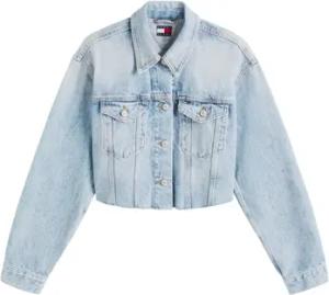 Tommy Hilfiger Jeansjacken CROPPD TRCKR JKT RWB DW0DW21063