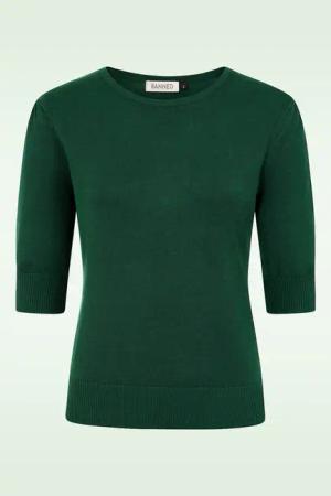 Kim Strickpullover in Grün