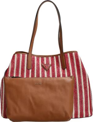 Guess Vikky II - Shopper L mit herausnehmbarer Pouch 40 cm (red multi)