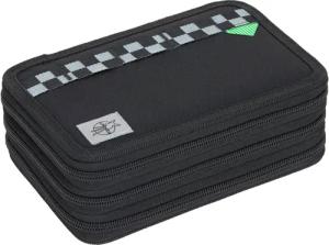 Lässig School Triple Pencil Case - Mäppchen (Unique Black)