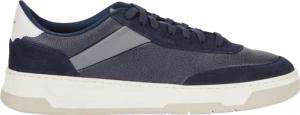 BOSS Leder-Sneaker Baltimore mit farbigen Kontrast-Details