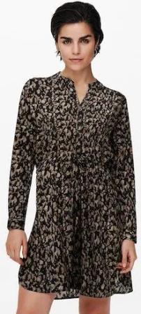 ONLY Druckkleid ONLCORY L/S V-NECK TUNIC