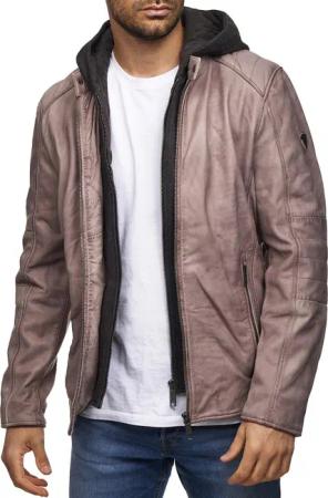 Tazzio Lederjacke 19710 Biker-Look im Two-in-One