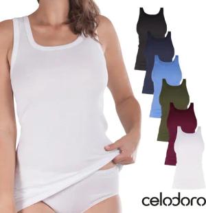 celodoro Unterhemd Damen Longshirt (1er, 2er