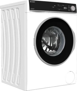 Sharp Waschmaschine Budget Class "ES-NFA014BW1NA-DE", 10 kg, 1400 U/min, 10kg / A / AquaStop / Black panel and door-ring / White