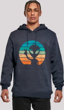 F4NT4STIC Kapuzenpullover "Alien Piece Sonnenuntergang", Premium Qualität