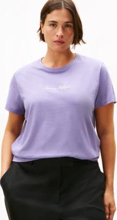 Tommy Hilfiger Curve Kurzarmshirt "CRV CLASSIC SCRIPT REG SS TEE", in großen Größen