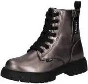 s.Oliver Schnür Boots Mädchen silber