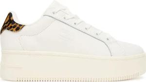 Tommy Jeans Sneakers Tjw Flatform Leopard Sneaker EN0EN02930 Weiß