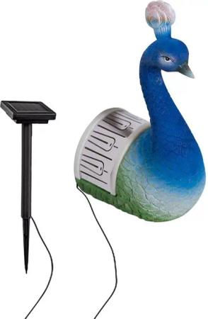etc-shop LED Solarleuchte, LED-Leuchtmittel fest verbaut,