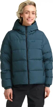 Jack Wolfskin Frozen Palace Jacket Women RDS Daunenjacke Damen M blue aluminium blue