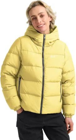 Jack Wolfskin Frozen Palace Jacket Women RDS Daunenjacke Damen XL yellow lemon ice