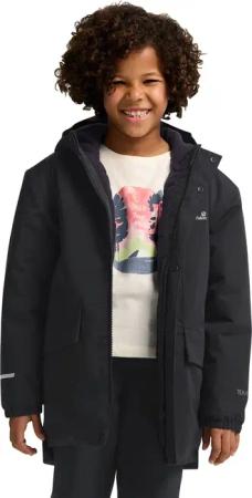 Jack Wolfskin Canvey Jacket Kids Wasserdichte Jacke Kinder 152 black black