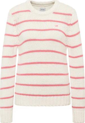 Mustang Damen Langarmpullover Style Silas offwhite