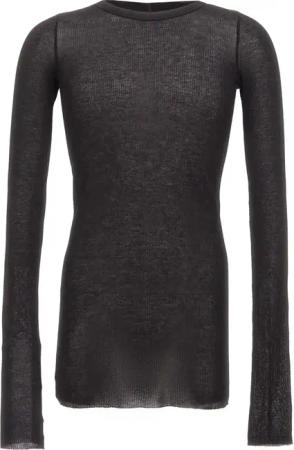 Rick Owens - Rib' T-Shirt - Größe XL - schwarz