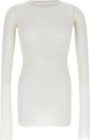 Rick Owens - Rib' T-Shirt - Größe L - weiß