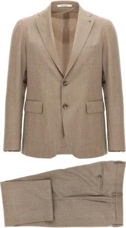 Tagliatore - 'Vesuvio' Dress - Größe 54 - beige
