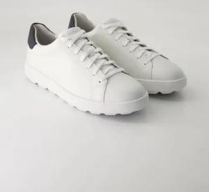Geox Schuhe - U Spherica Ecub Glattleder (Weiß, Gr. 39)