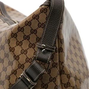 Gucci Weekender - 2000-2015 XL GG Crystal Travel Bag - Gr. unisize - in Braun - für Damen