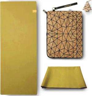 GOLDEN Yogamatte Gelb Reise Yogamatte