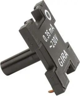GIRA Lichtschalter Gira Glimmlampe 0,35m A