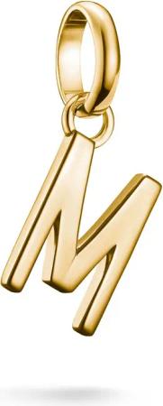 THOMAS SABO Charm Buchstabe Charm Alphabet/Buchstabe