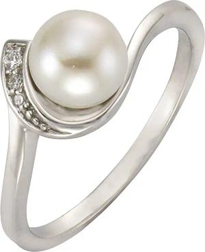 Zeeme Fingerring Silber 925 rhodiniert mit
