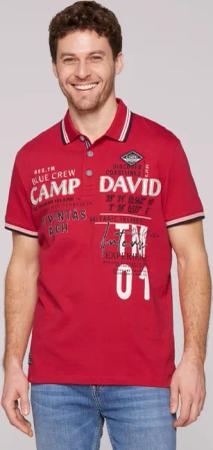 CAMP DAVID Poloshirt aus Baumwolle