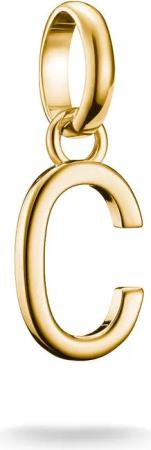 THOMAS SABO Charm Buchstabe Charm Alphabet/Buchstabe