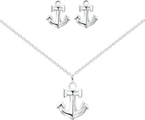 ALEXANDER YORK Schmuckset Anker, 4-tlg. (Kette