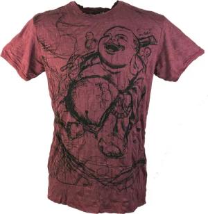Guru-Shop T-Shirt Sure Herren T-Shirt Happy