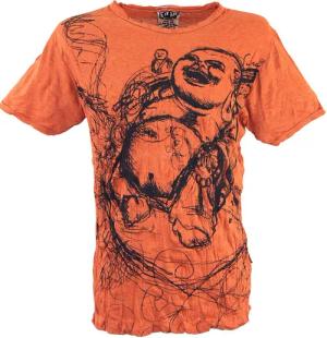 Guru-Shop T-Shirt Sure Herren T-Shirt Happy