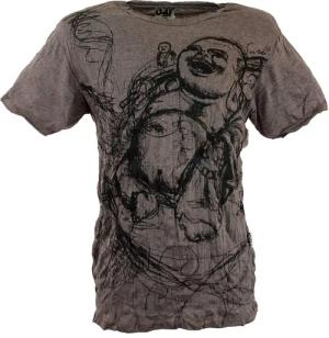 Guru-Shop T-Shirt Sure Herren T-Shirt Happy