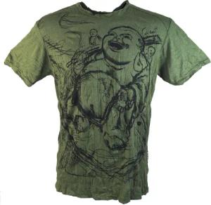 Guru-Shop T-Shirt Sure Herren T-Shirt Happy