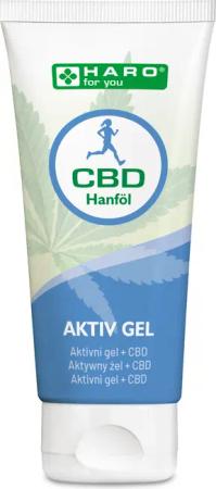 HARO-MC Hautpflegegel Aktiv Gel CBD Hanföl
