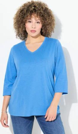 Ulla Popken T-Shirt Shirt Schriftmotiv Classic