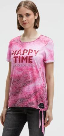 SOCCX T-Shirt SOCCX Shirt mit Ausbrenner-Effekten