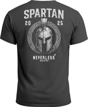 Neverless Print-Shirt Herren T-Shirt Backprint Sparta