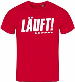 deinshirt Print-Shirt Herren T-Shirt Läuft Funshirt