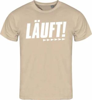 deinshirt Print-Shirt Herren T-Shirt Läuft Funshirt