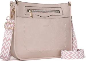 Defe Umhängetasche Damen Handtasche mittelgroß Crossbody