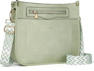 Defe Umhängetasche Damen Handtasche mittelgroß Crossbody
