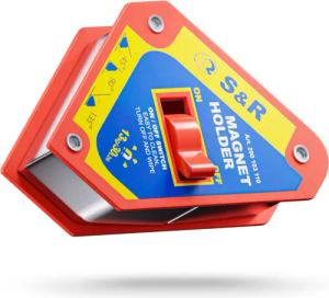 S&R Magnet-Schweißwinkel Schweißmagnet mit Ein-Ausschalter und