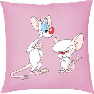 Blondie & Brownie Dekokissen Pinky Brain