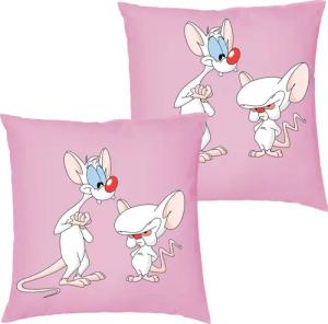 Blondie & Brownie Dekokissen Pinky Brain