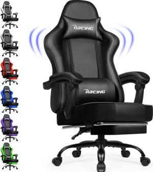 Hiazurm Gaming-Stuhl Gaming Stuhl, Bürostuhl Ergonomisch,