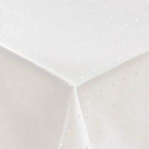 DecoHomeTextil Heimtextilmanufaktur Tischdecke Punkte Muster Optik