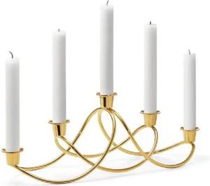 Georg Jensen Kerzenhalter Kerzenhalter Harmony Gold