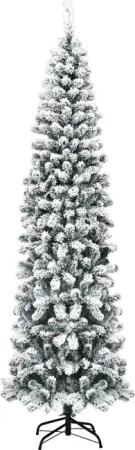 COSTWAY Künstlicher Weihnachtsbaum, 225 cm, inkl.