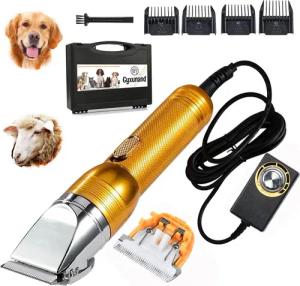 FOSMET Hundeschermaschine Tierhaarschneider für Hunde &